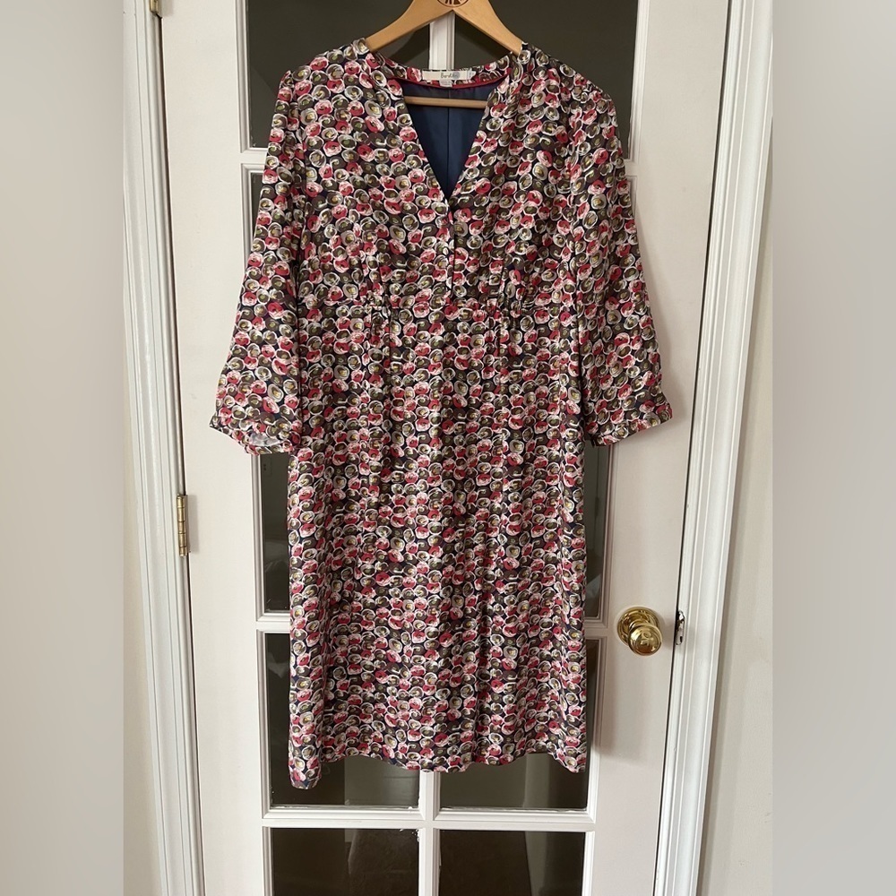 Boden Floral Dress - Size 10 Long